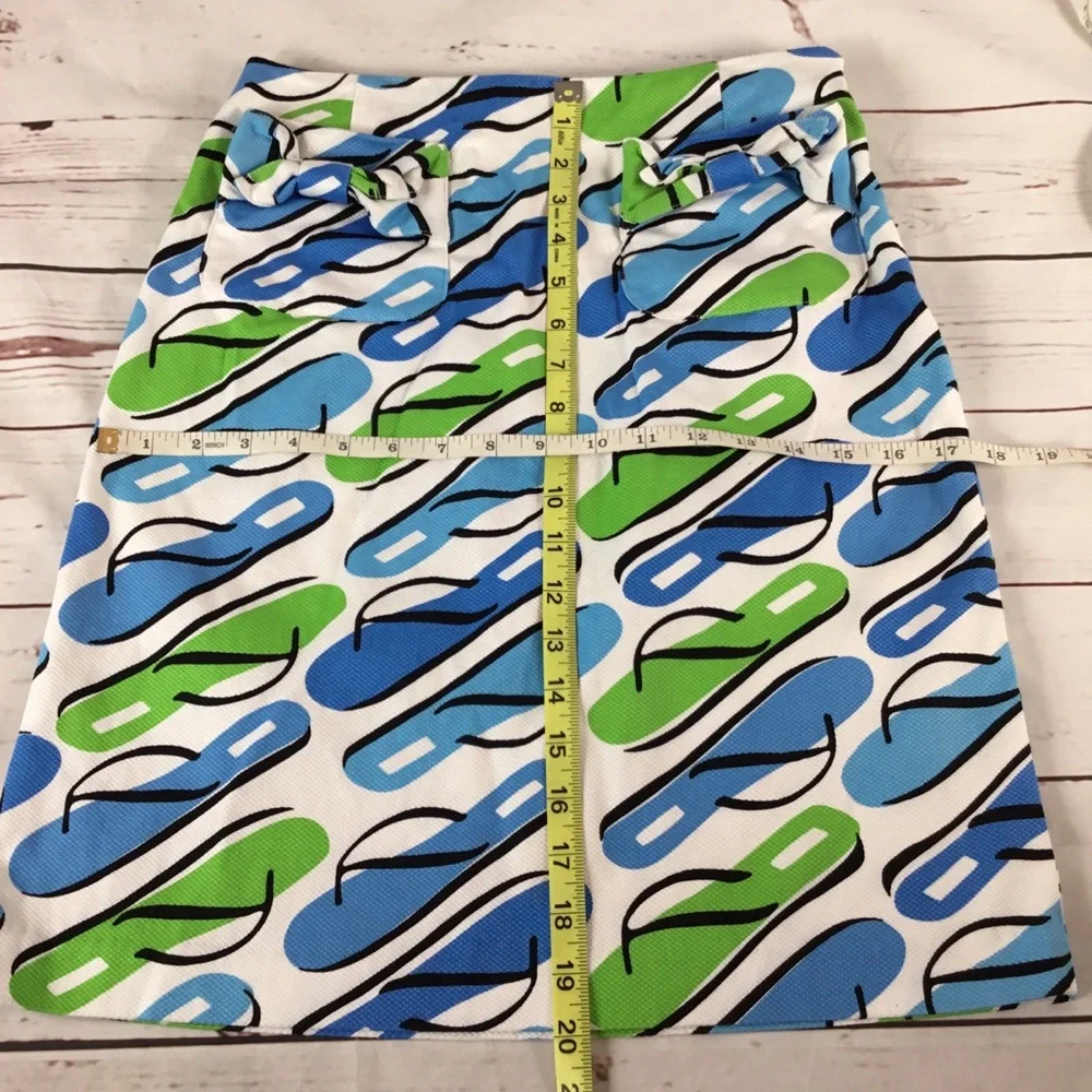 Flip Flop Skirt by City Silk Size 4P 2‎ Pockets